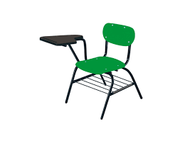 SILLA PARA PRIMARIA 1° A 3° DE POLIPROPILENO 2 PIEZAS CON PALETA DE POLIPROPILENO - Image 2