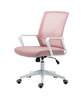 Silla Secretarial Lyra rosa