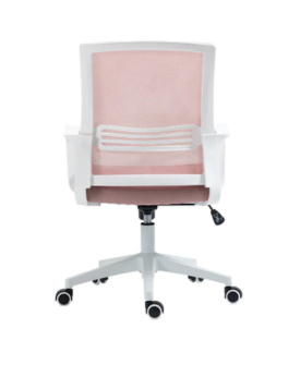 Silla Secretarial Lyra rosa