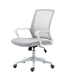 ACRUX BLANCA SILLA SECRETARIAL .