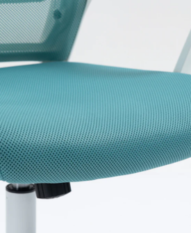 Silla Secretarial Lyra azul