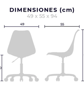 ACRUX ROSA SILLA SECRETARIAL .