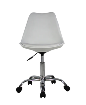 ACRUX BLANCA SILLA SECRETARIAL .