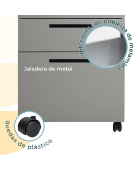 ARCHIVERO BRUSELAS ZADAR GRIS