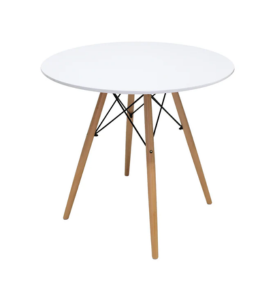 MESA REDONDA SUDAN BLANCA 80 cm