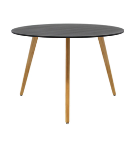 MESA ALEMANIA CIRCULAR NEGRA 100