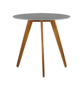 MESA FRANCIA CIRCULAR GRIS