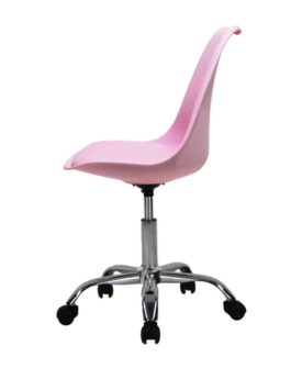 SILLA SECRETARIAL ACRUX ROSA