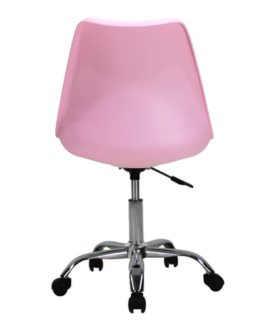 SILLA SECRETARIAL ACRUX ROSA